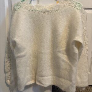 Sezane Stacy Jumper Ecru - Size M